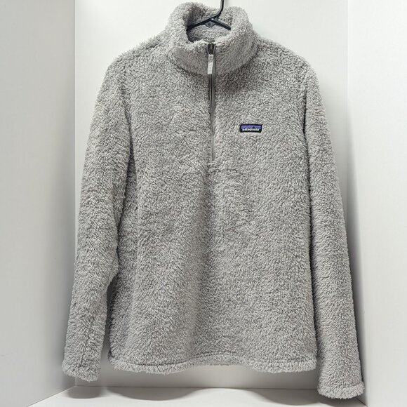 Patagonia Los Gatos 1/4 Zip Fleece Pullover in Drifter Grey - Picture 3 of 15